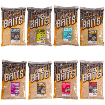 Ultimate Force Baits Groundbait Try-Out Pack (Totaal 8kg), Verzenden, Nieuw