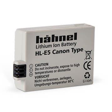 Hähnell HL-E5 Canon met garantie, Ophalen of Verzenden, Gebruikt