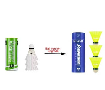 Badminton Set 2 Rackets 3 Shuttlecocks met Tas Lichtgewicht, Sport en Fitness, Badminton, Verzenden, Nieuw