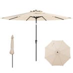 LIVSK Terrasparasol - Kantelbaar - Hoogwaardig Polyester - S, Tuin en Terras, Verzenden, Nieuw