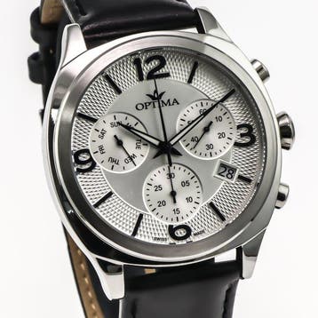 Optima - Swiss Made Chronograph Watch - OSC449-SL-1 - Zonder, Nieuw