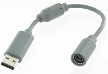 Breakaway Kabel voor Xbox 360 - Grijs (Nieuw), Spelcomputers en Games, Verzenden, Nieuw