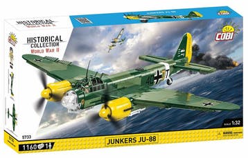 COBI  5733  Junkers JU-88 (Leger bouwsets, Modelbouwsets), Kinderen en Baby's, Speelgoed | Bouwstenen, Verzenden, Nieuw