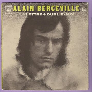 Alain Berceville – La Lettre / Oublie-Moi (7-Vinyl-Sin..., Verzenden, Nieuw in verpakking