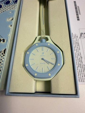 Swatch - Audemars Piguet x Swatch - Royal Pop - Blaue Acht -, Nieuw