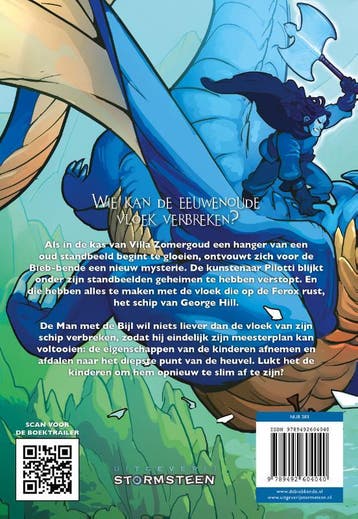De vloek van de Ferox / De bieb-bende / 8 9789492604040, Boeken, Verzenden, Zo goed als nieuw, Michael Reefs