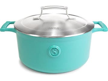 Saveur Voyage Braadpan Ø25 cm - Ovaal Gietijzer - PFAS-vrij, Verzenden, Nieuw