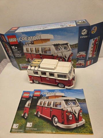 Lego Set - 10220 - Creator - Volkswagen T1 Camper Van, Nieuw