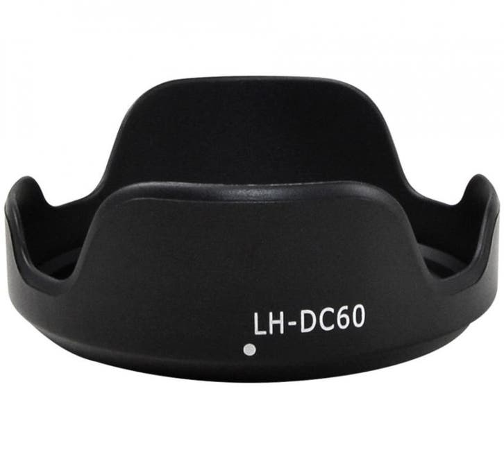 Zonnekap type LH-DC60 / Lenshood voor Canon objectief, Audio, Tv en Foto, Overige Audio, Tv en Foto