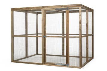 Houten Konijnenren Hugo | 242 x 179 x 183 cm, Dieren en Toebehoren, Ophalen of Verzenden, Nieuw