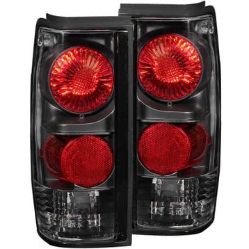 ANZO 1982-1994 Chevrolet S-10 Taillights Black, Ophalen of Verzenden, Nieuw