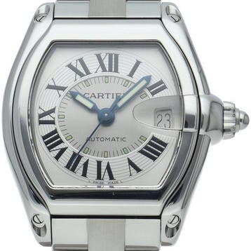 Cartier - Roadster LM Watch - W62000V3 - Heren - 2000-2010, Nieuw