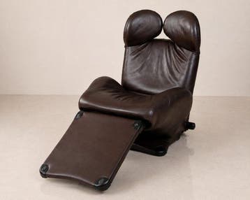 Cassina - Toshiyuki Kita - Fauteuil - 111 Wink - Leder