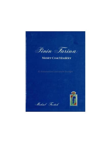 PININ FARINA MASTER COACHBUILDER, Boeken, Nieuw, Author