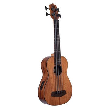 Kala Striped Ebony U•BASS® bas ukulele – Gestreept Ebben,, Ophalen of Verzenden, Nieuw