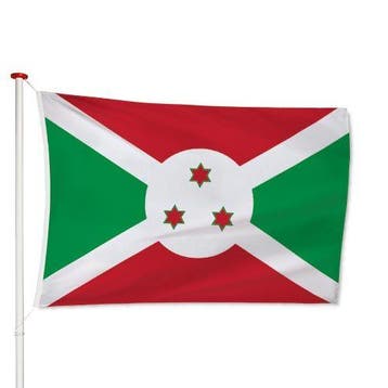 Burundese Vlag 40x60cm, Verzenden, Nieuw