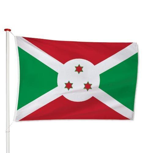 Burundese Vlag 40x60cm, Diversen, Vlaggen en Wimpels, Nieuw, Verzenden