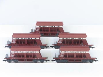 Liliput H0 - 224604 - Modeltrein goederenwagon (5) - 5, Nieuw