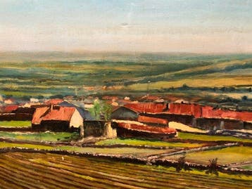 Spanish School (1950s) - The Great Plain, Antiek en Kunst