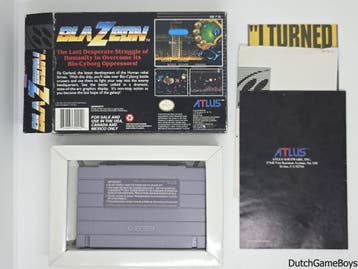 Super Nintendo / Snes - Blazeon - USA, Spelcomputers en Games, Games | Nintendo Super NES, Verzenden, Gebruikt