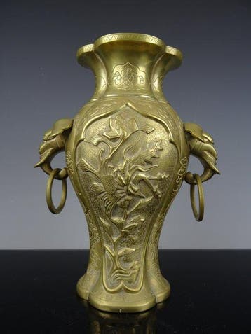 Vaas - Brons - China - Qing Dynastie (1644-1911) - Xuande