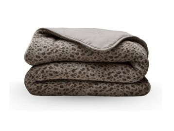 Veiling - Teddybed Panter Taupe 140x200 Dekbedovertrek, Nieuw