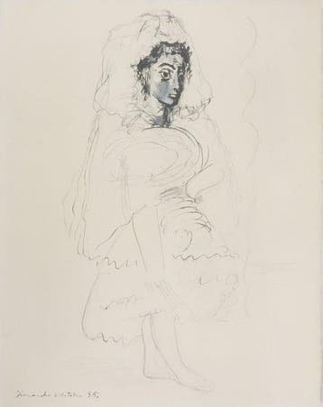 Pablo Picasso (1881-1973) - Jeune Espagnole