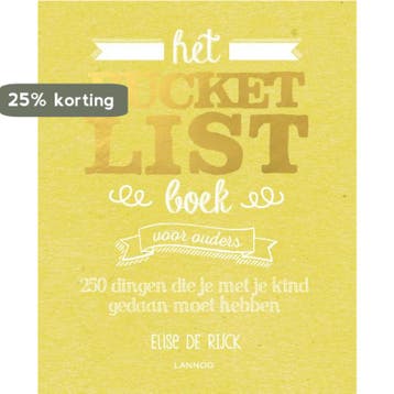 Het Bucketlist Boek voor ouders / Bucketlist - Elise de, Verzenden, Gelezen, Elise de Rijck