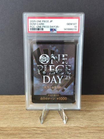 Bandai Graded card - One Piece - DON!! PCC - One Piece, Hobby en Vrije tijd, Verzamelkaartspellen | Overige, Nieuw