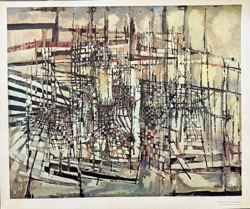 Maria Helena Vieira Da Silva (1908-1992) - La chapelle, Antiek en Kunst