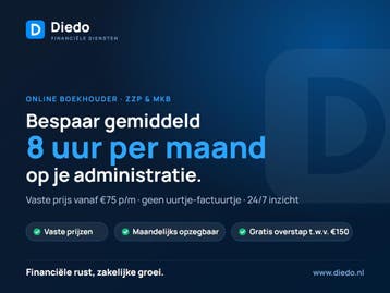 Online boekhouder ZZP &amp; BV - vaste prijs vanaf €75, Salarisadministratie