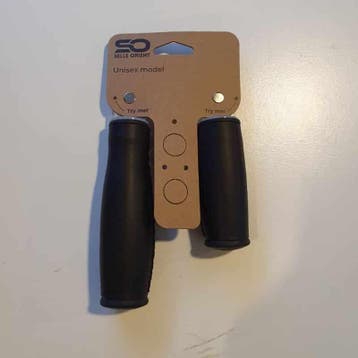 Handvatten lederlook zwart kort lang, Verzenden, Nieuw, Selle Orient