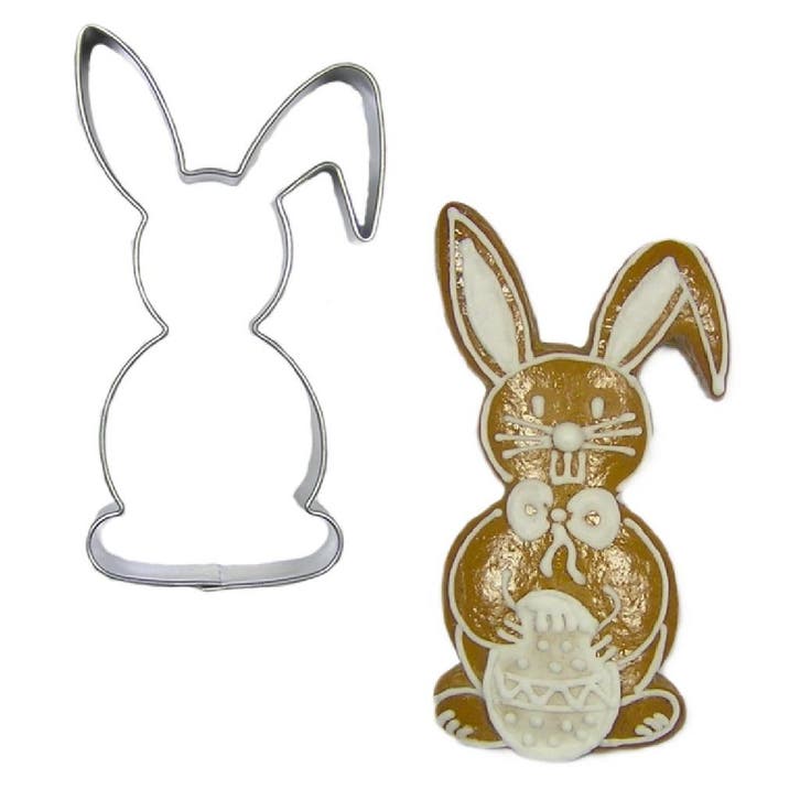 BrandNewCake Uitsteker Haas met Flapoor RVS 7,5cm, Hobby en Vrije tijd, Taarten en Cupcakes maken, Nieuw, Verzenden