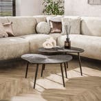 Salontafel Set Hout - Organisch - Nieuw - Webshop, 50 tot 100 cm, Verzenden, Nieuw, 50 tot 100 cm