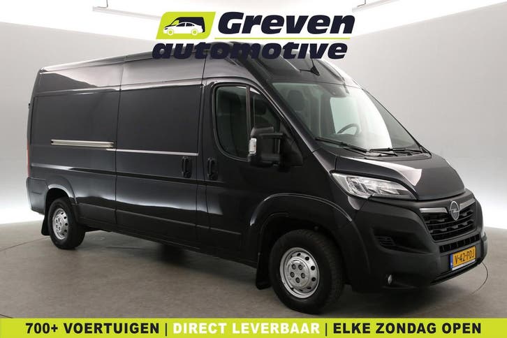 Peugeot Boxer Opel Movano 2.2 HDI 140PK L3H2, Auto's, Bestelauto's, Onderhoudsboekje, Lease, Handgeschakeld, Zwart, Peugeot, Financial lease