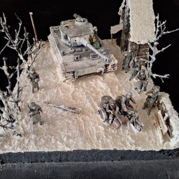 Tamiya - Diorama Tiger I Ausf. E - 1940-1950, Nieuw