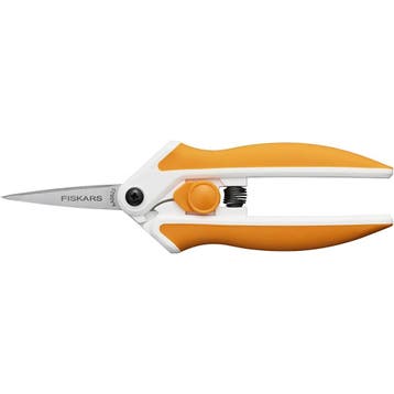 Fiskars Soft-touch schaar, L: 15 cm, micro spids, 1 stuk, Nieuw