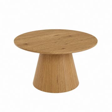 Toki salontafel ø80 cm - naturel, Ophalen of Verzenden, Nieuw