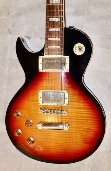 Custom 77 - London’s Burning CS3– Gaucher – Cherry Sunburst, Muziek en Instrumenten, Nieuw
