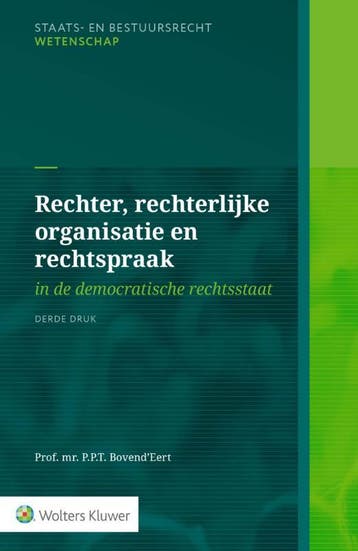 Rechter, Rechterlijke Organisatie En Rechtspraak | Nieuw, Ophalen of Verzenden, Nieuw, ...