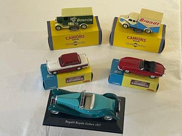 Corgi, Altaya 1:43 - Model bestelwagen (5) - Berliet GLR Box, Nieuw
