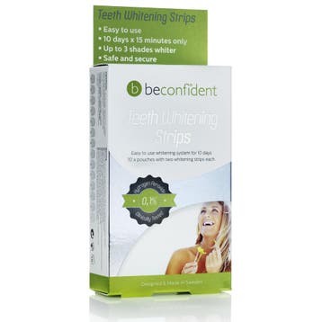 Beconfident Teeth Whitening Strips 10 days, Ophalen of Verzenden, Nieuw
