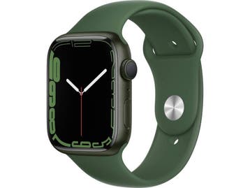 Apple Watch Series 7 - 45mm - Aluminium - Groen - GPS +, Verzenden, Zo goed als nieuw, Apple