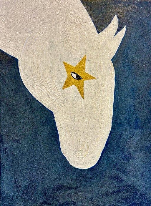 Devon (1993) - Pony Got A Gold Star, Antiek en Kunst, Kunst | Schilderijen | Klassiek