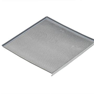Inlegbodem aluminium voor gootsteenkast, breedte 561mm t..., Nieuw