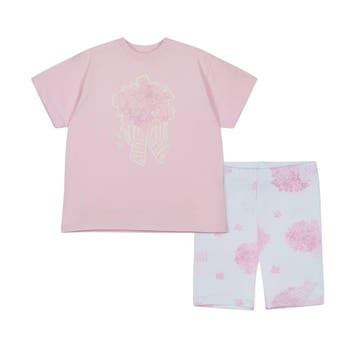Adee Pink Camila Cycling Short Set - 104 (3-4 jaar), Ophalen of Verzenden, Nieuw