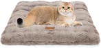 Kattenmand - Kattenbed - 50x40 cm - Bruin - Nobleza, Huis en Inrichting, Woonaccessoires | Overige, Verzenden, Zo goed als nieuw