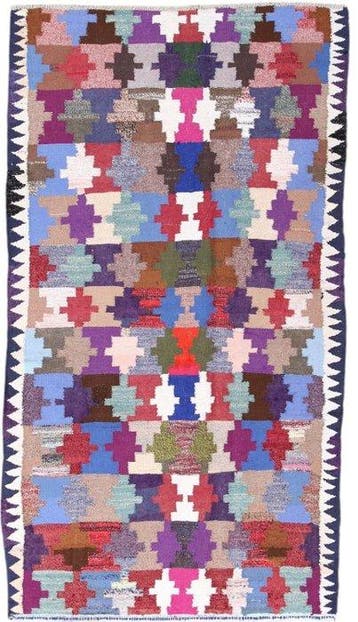 Kelim Modern Caucus Kilim - Vintage Armeense Kunst - Kelim -, Nieuw