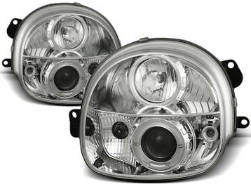 Koplampen Renault Twingo 93-07 Chroom, Ophalen of Verzenden, Nieuw