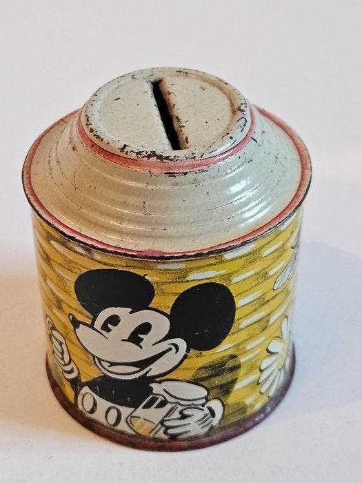 Mickey Mouse - 1 Spaarpot - Disney - 1930, Verzamelen, Disney